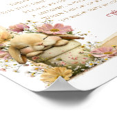 Somebunny is Turning One Milestone Poster (Hoek)