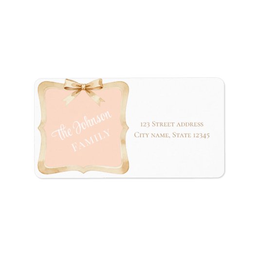 Somebunny is Turning One Return Address Labels (Voorkant)