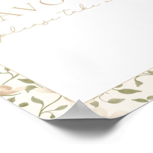 Somebunny lente Pasen Bloemen gunst teken Poster (Hoek)