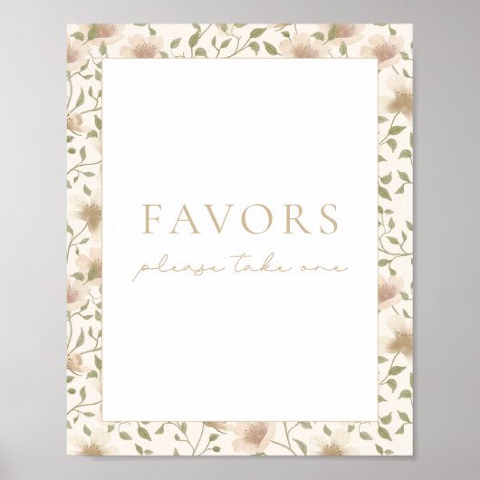 Somebunny lente Pasen Bloemen gunst teken Poster (Voorkant)