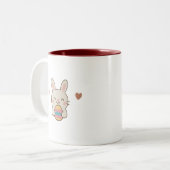 Somebunny Loves You - Gepersonaliseerde Mok (Voorkant links)