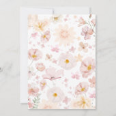 Somebunny Rabbit Baby shower Kaart (Achterkant)