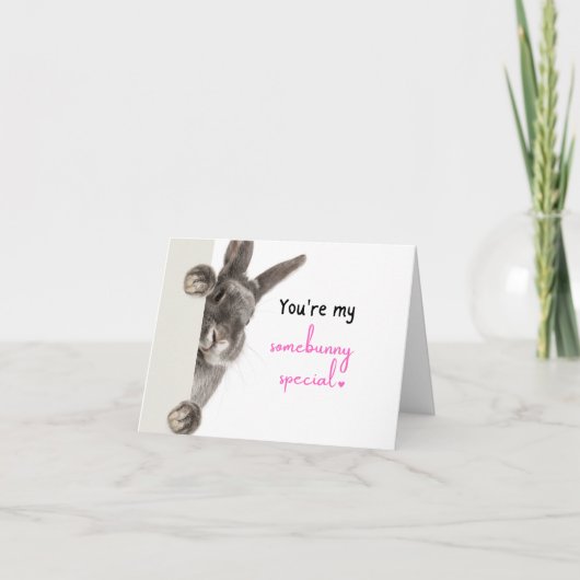Somebunny Special Bedankkaart (Voorkant)
