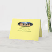 Somebunny Special Bunny Rabbit Love Jubileum Kaart (Achterkant)