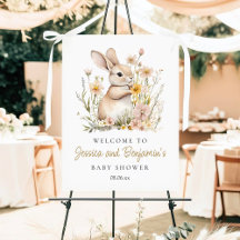 Somebunny Special Spring Baby shower Welkomstbord