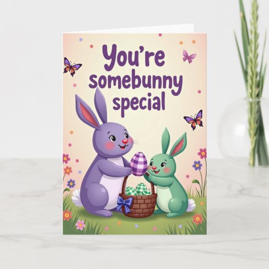 Somebunny Special Springtime Card Kaart (Voorkant)