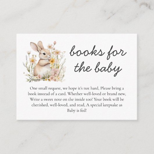 Somebunny Speciale Boeken voor Baby SpringBaby Sho Informatiekaartje (Voorkant)