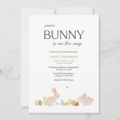 Somebunny Spring Easter Baby Shower Kaart (Voorkant)