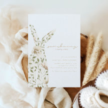 Somebunny Spring Easter Floral Baby shower