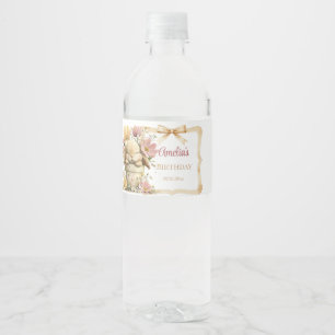 Somebunny wordt één Voedsel- en dranklabel Waterfles Etiket