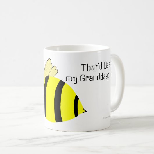 SomeBuzzy houdt van mij Bumble Bee Mok (Voorkant rechts)