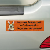 Someday Bunnies Bumpersticker (Op auto)