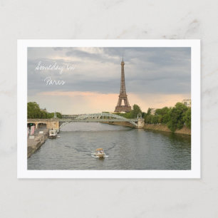 Someday in Parijs inspirerende fotografie kunst Briefkaart