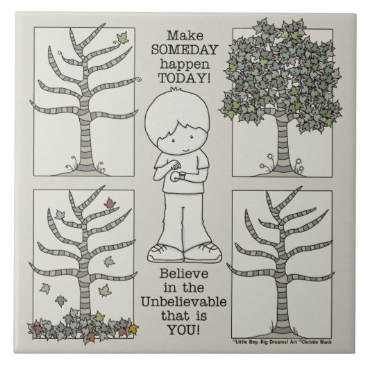 Someday Tegeltje (Voorkant)