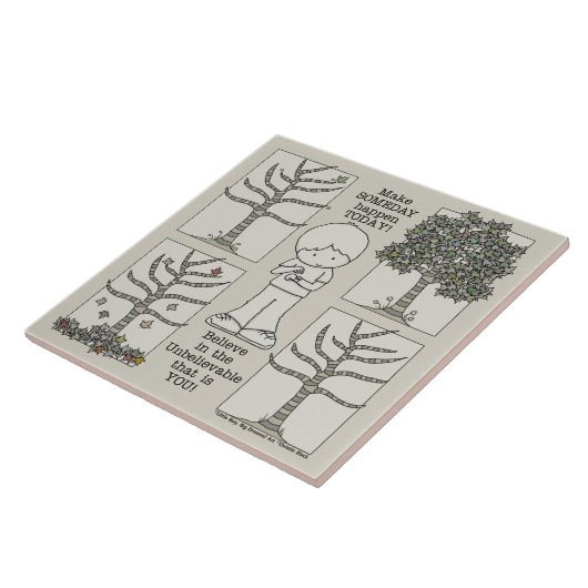 Someday Tegeltje (Zijkant)