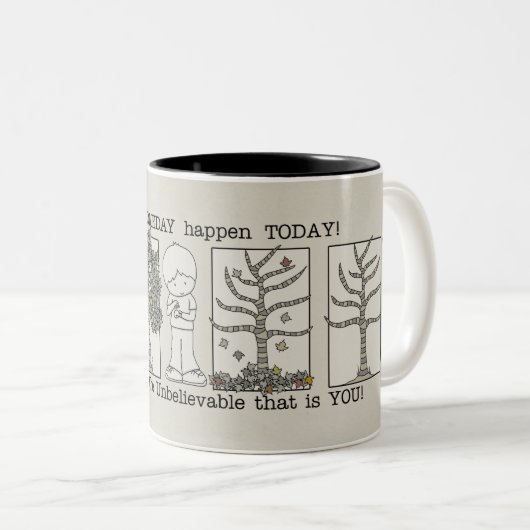 Someday Tweekleurige Koffiemok (Voorkant rechts)