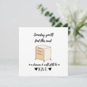 Someday You'll Find This Card In A Drawer Birthday Feestdagenkaart (Staand voorkant)