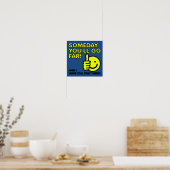 Someday You'll Go Far Grappig Bord Poster (Keuken)