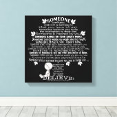 SOMEONE BEELD CANVAS AFDRUK (Insitu (Houten vloer))