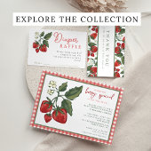 Someone Berry Special Baby Shower Invitation Kaart