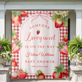 Someone Berry Sweet Is On The Way Baby Shower Wandkleed