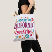Someone in California Loves Me Funny Gifts Tote Bag (Dichtbij)