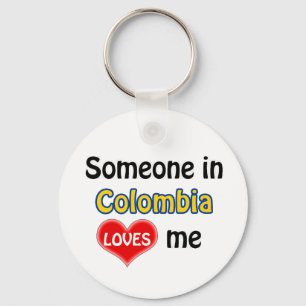 Someone in Colombia Loves me Sleutelhanger