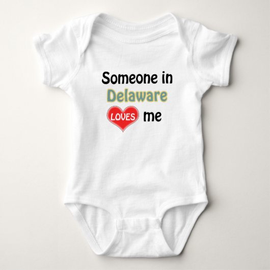 Someone in Delaware loves me Romper (Voorkant)