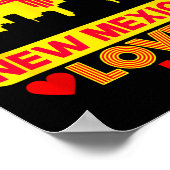Someone In New Mexico Loves Me Love New Mexico Poster (Hoek)