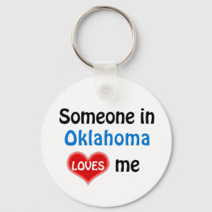 Someone in Oklahoma Loves me Sleutelhanger