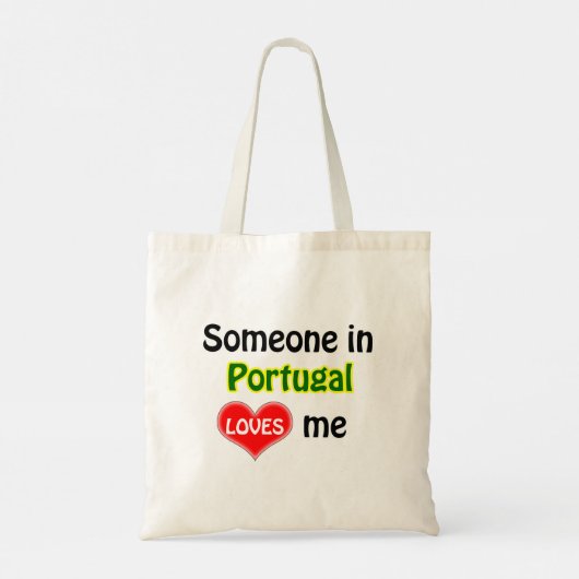 Someone in Portugal loves me Tote Bag (Achterkant)
