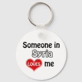 Someone in Syria Loves me Sleutelhanger (Voorkant)