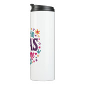 Someone in Texas Love Me - Retro Texas Hippie Art Thermosbeker (Geroteerd rechts)