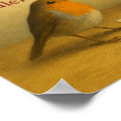 Someone Special On Valentine's Day Robin Poster (Hoek)