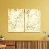 Somers, New York 2 Canvas Afdruk (Insitu (Woonkamer))