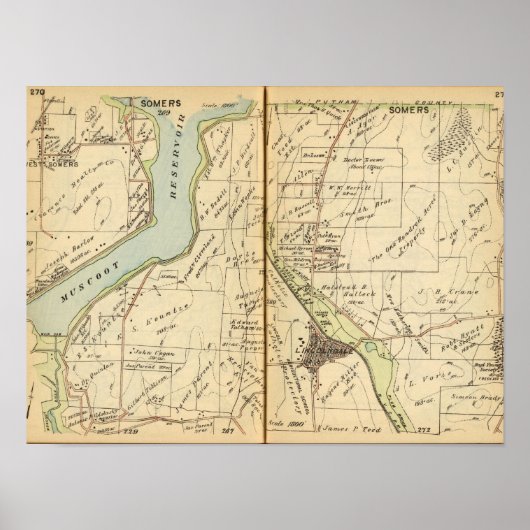 Somers, New York Poster (Voorkant)