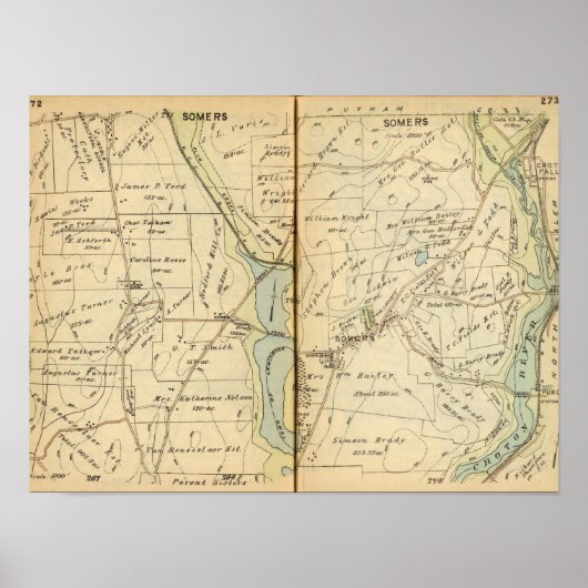 Somers, New York Poster (Voorkant)