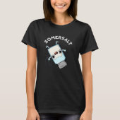 Somersalt Funny Somersault Salt Pun Dark BG T-shirt (Voorkant)