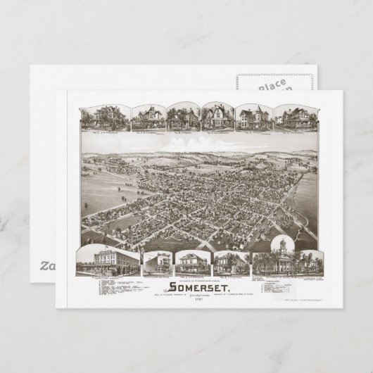 Somerset Briefkaart (Voorkant / Achterkant)