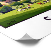 Somerset England vintage travel Poster (Hoek)