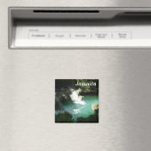 Somerset Herfsten Jamaica Fotomagneet Waterval Magneet (Insitu (Vaatwasser))