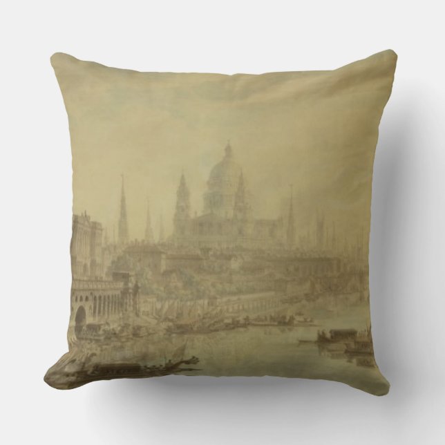 Somerset House, St. Paul's Cathedral en Blackfria Kussen (Voorkant)