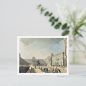 Somerset House, Strand, van 'Ackermann's Microcos Briefkaart (Staand voorkant)