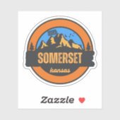 Somerset, Kansas Sticker (Vel)