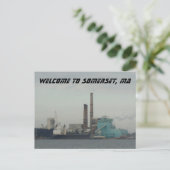 Somerset, MA Briefkaart (Staand voorkant)