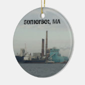 Somerset, MA Keramisch Ornament (Links)