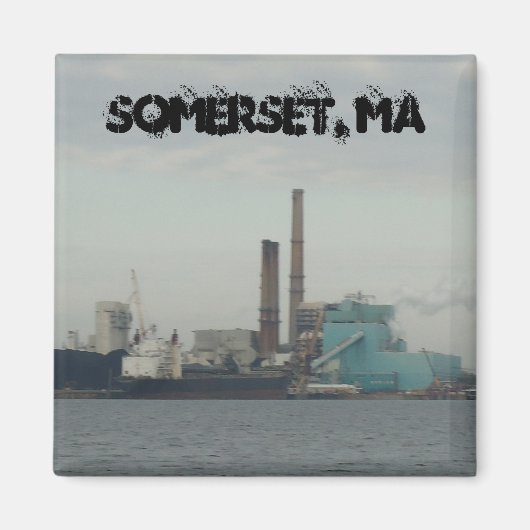 Somerset, MA Magneet (Voorkant)