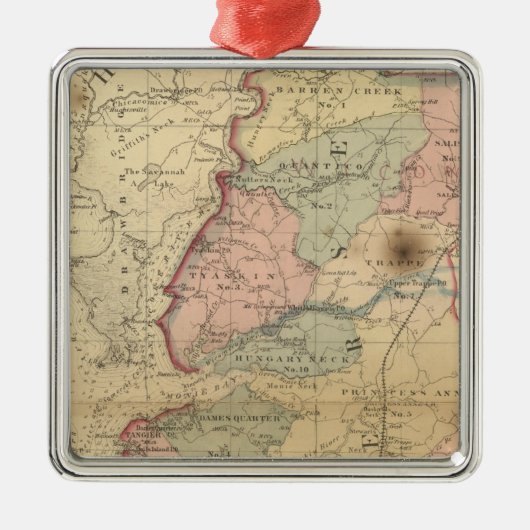 Somerset Metalen Ornament (Voorkant)
