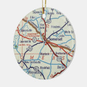 Somerset PA Keramisch Ornament (Links)