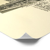 Somerset, PA Panorama Map - 1900 Poster (Hoek)